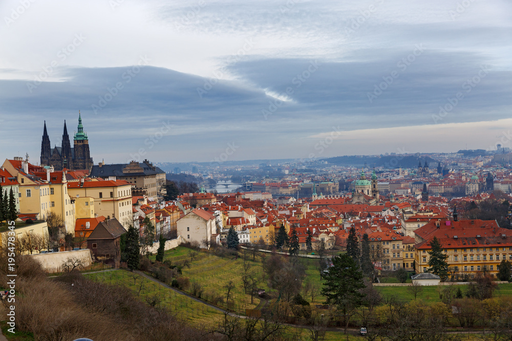 View of Prague old town