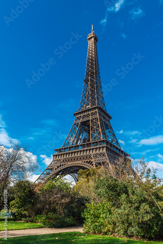 Tour Eiffel  Eiffel Tower  in Paris  France