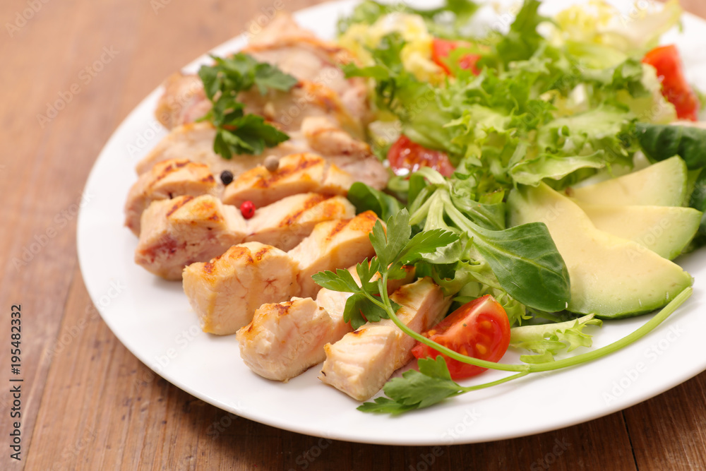 grilled chicken salad