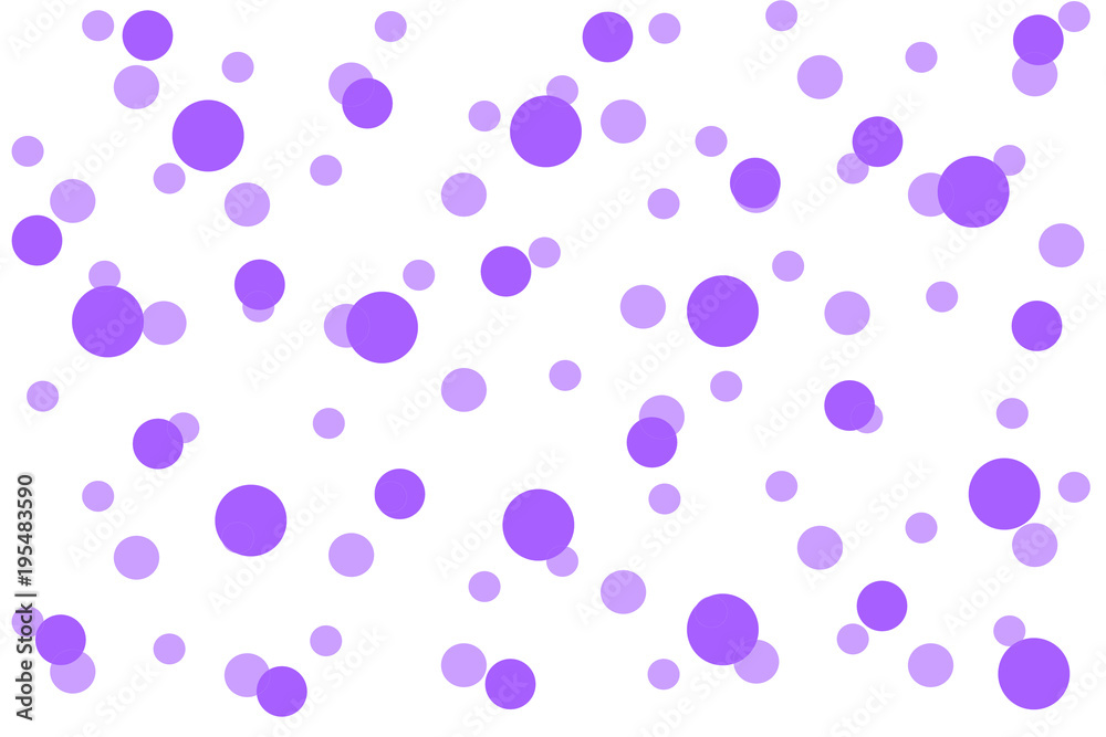 紫のドットパターン