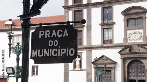Madeira Funchal Zentrum Praca do Municipio 1