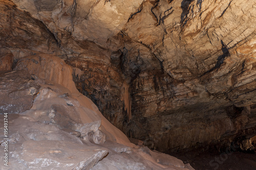 Inside the Vjetrenica caves photo
