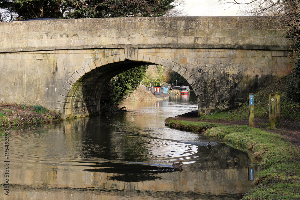 Kennet and Avon Canal in England Kennet and Avon Canal in England