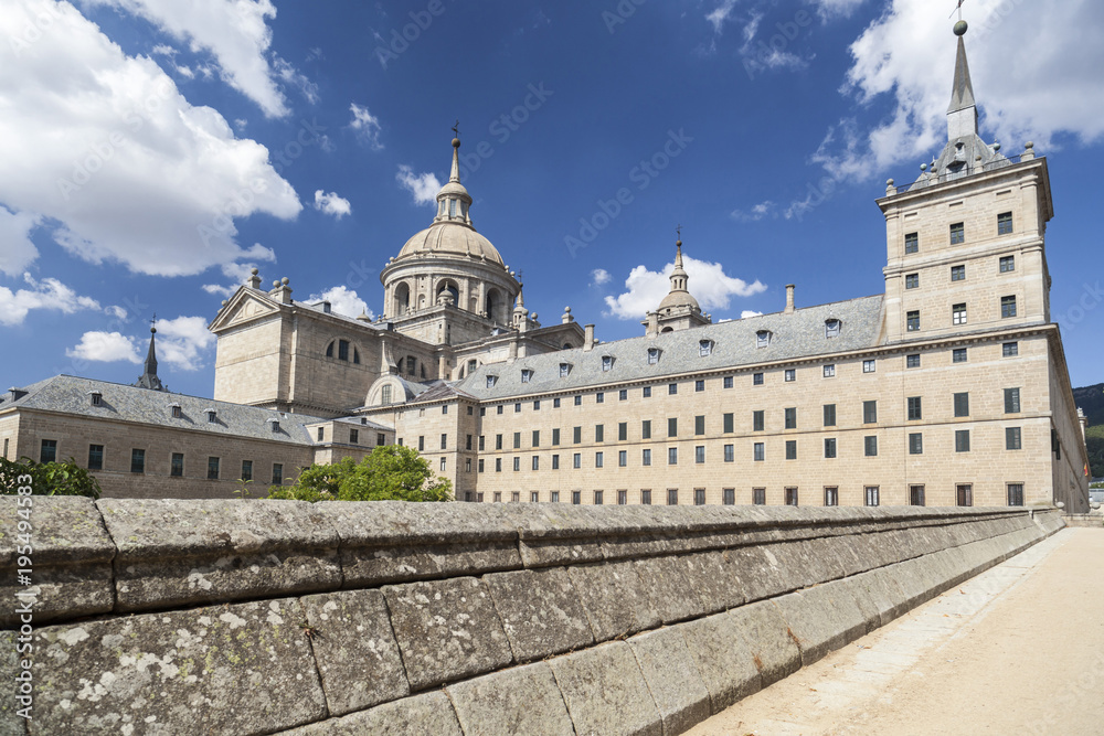 El Escorial, monastery, province Madrid, Spain.