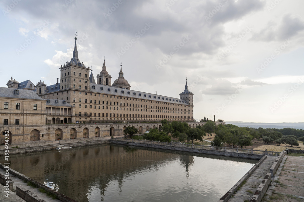El Escorial, monastery, province Madrid, Spain.
