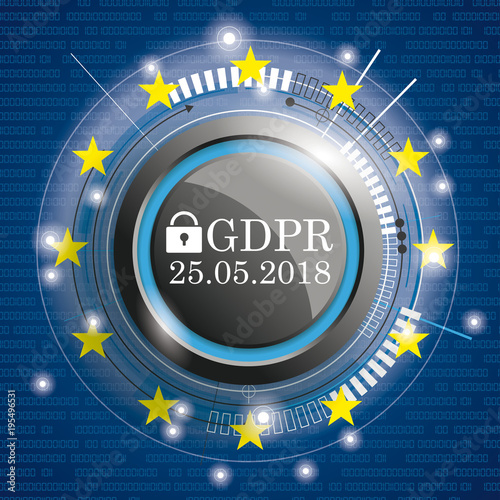 GDPR Circuit Board Cover EU Flag