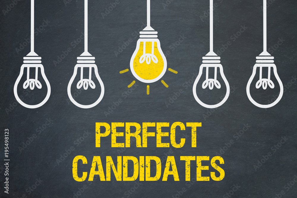 Naklejka premium Perfect Candidates