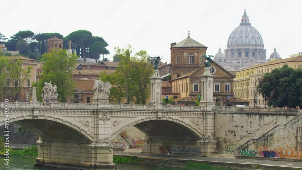 The Bridge of Victor Emmanuel II, Rome The Bridge of Victor Emmanuel II, Rome