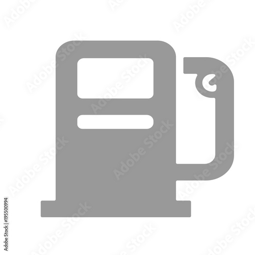 Petrol station icon line symbol. Isolated vector illustration of refueling sign concept