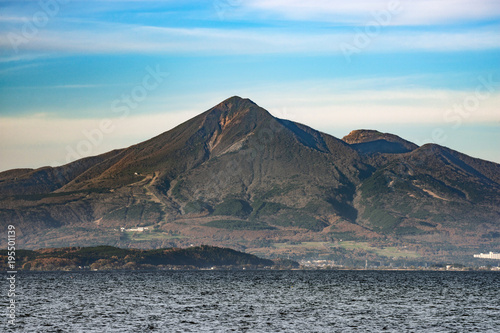 猪苗代湖と磐梯山