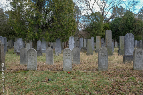 Zentralfriedhof, Abteilung Alter jüdischer Friedhof