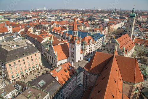 Panorama und Sehenswürdigkeiten von München