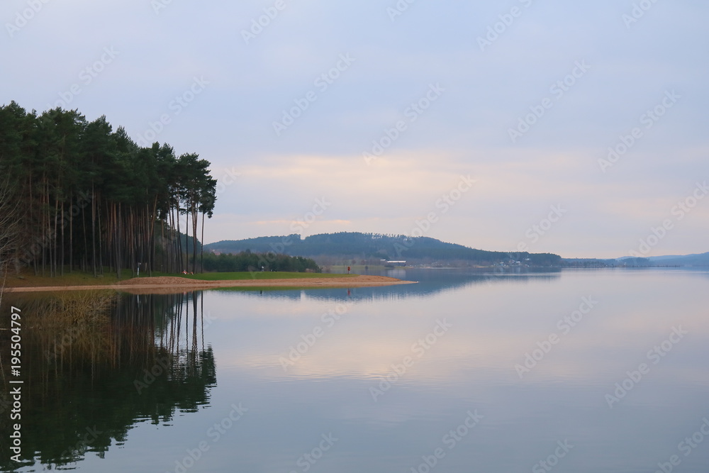 Obraz premium Ferien am Wasser