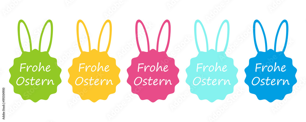 Fototapeta premium Button Ostern