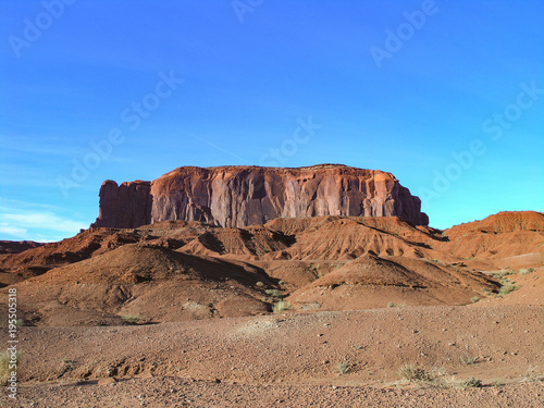 Monument Valley on Utah and Arizona border 