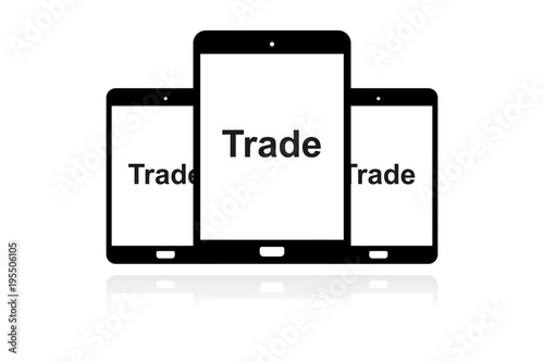 Tablet Banner - Handel - Wirtschaft