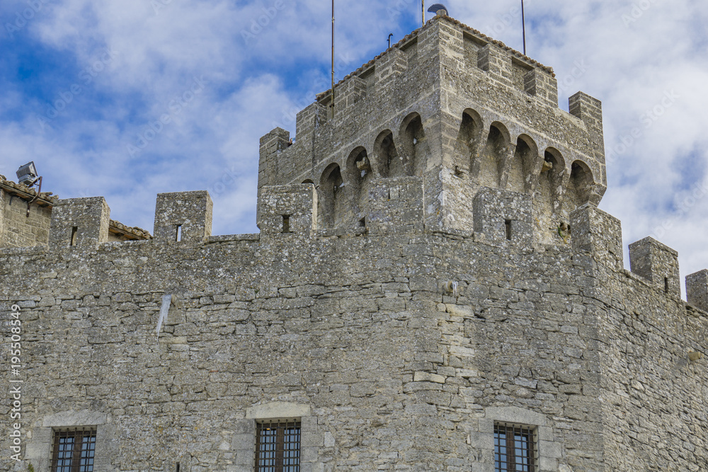 Fortress of Cesta on Mount Titano, San Marino
