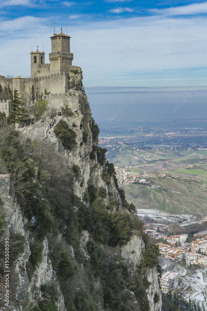 Fortress of Guaita on Mount Titano, San Marino