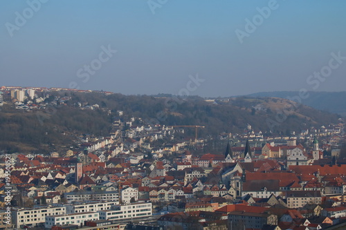 Panoramablick auf die Stadt Eichstätt im Altmühltal
