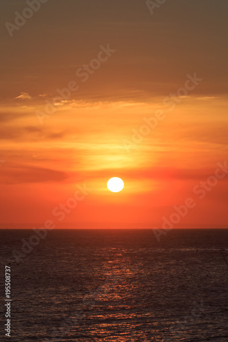 Fototapeta Naklejka Na Ścianę i Meble -  Scenic view of sunset muine