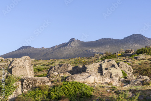 Celtic Castro of Ulaca. Avila, Spain.