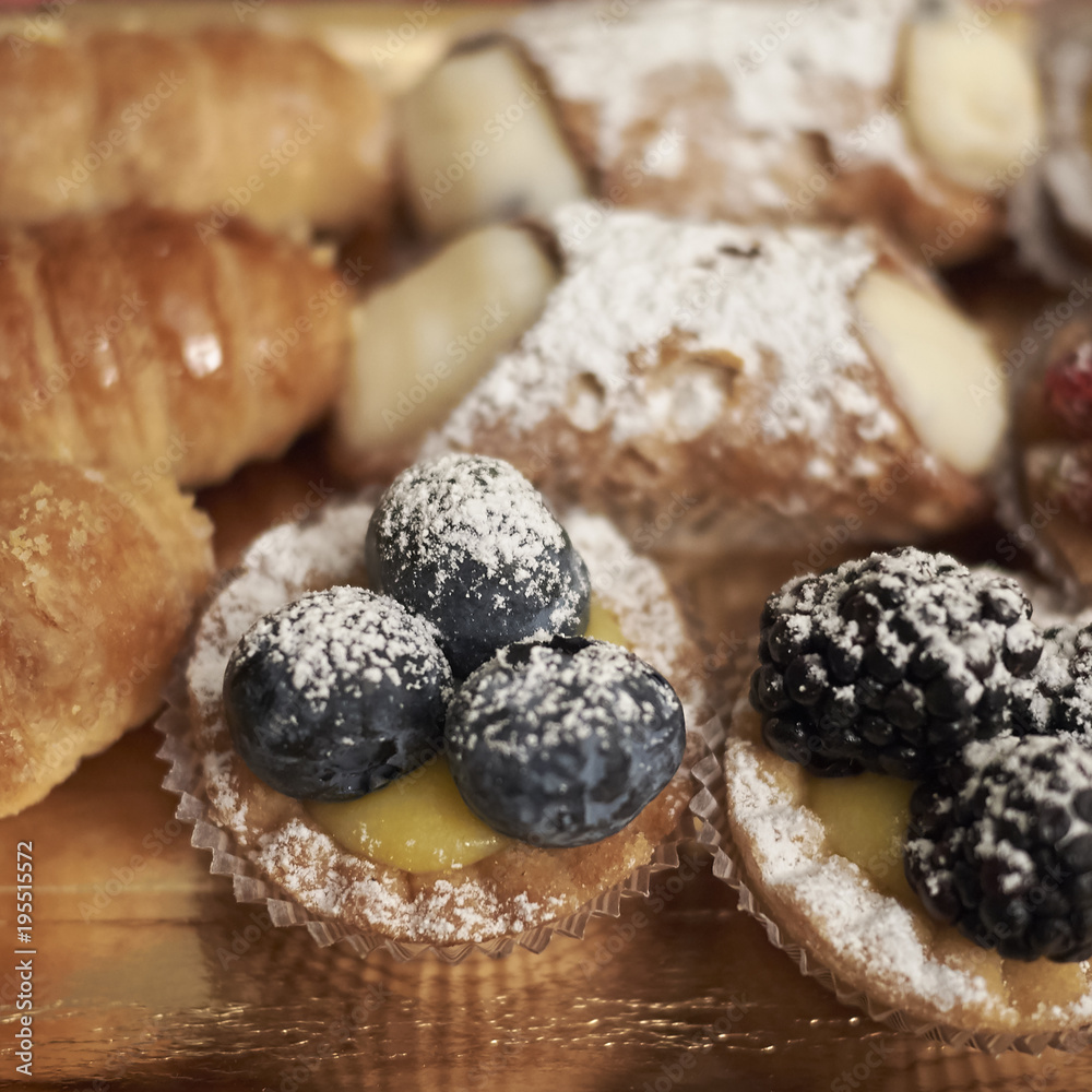 Assorted patisserie tray