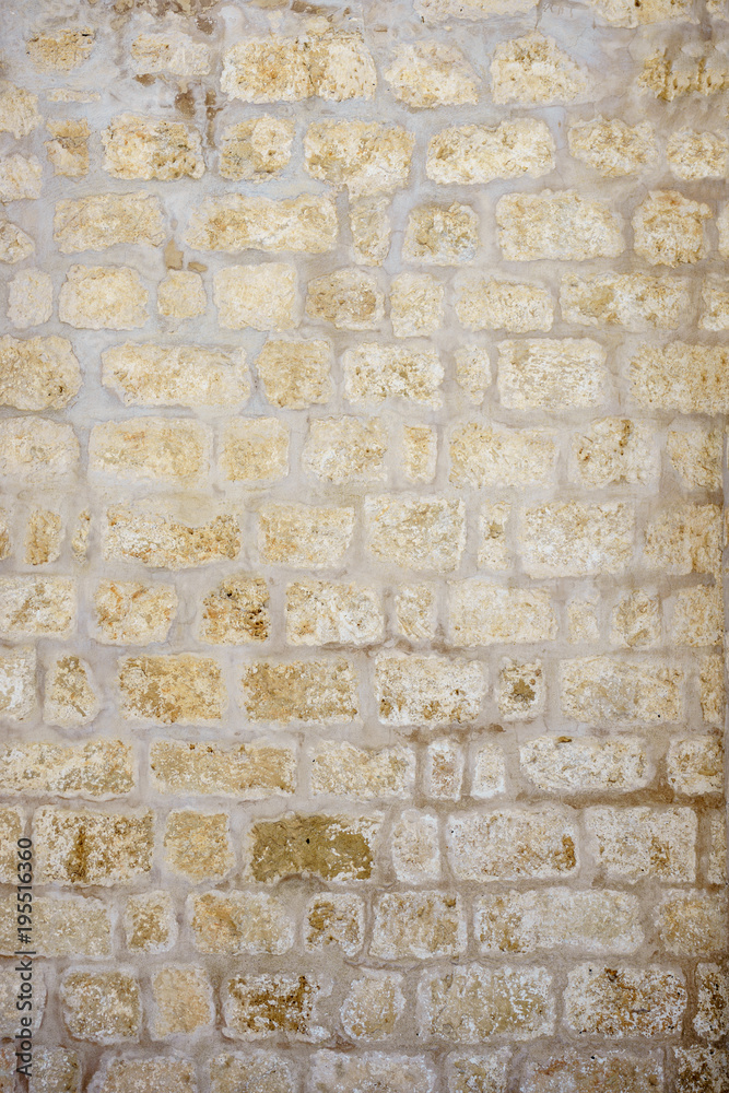 texture wall covered with stone