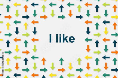 Wallpaper Pfeile - I like