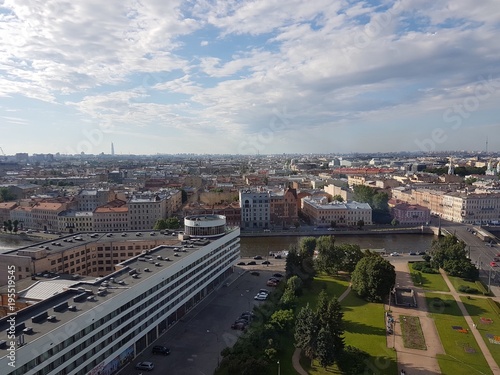 Saint Petersburg cityscape 