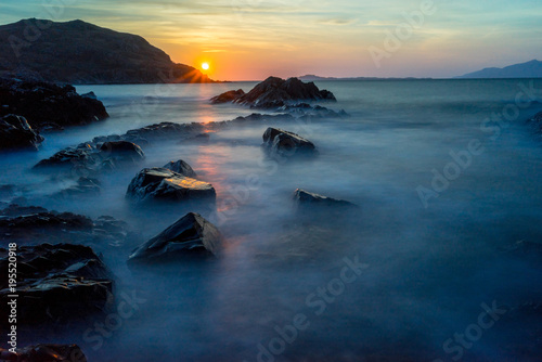 Sunset in Ardnamurchan Peninsula, Scotland photo