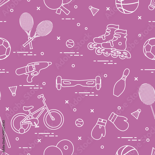 Equipment for sports activities for children.