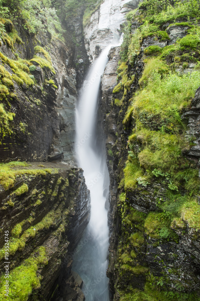 Cascade en Suède