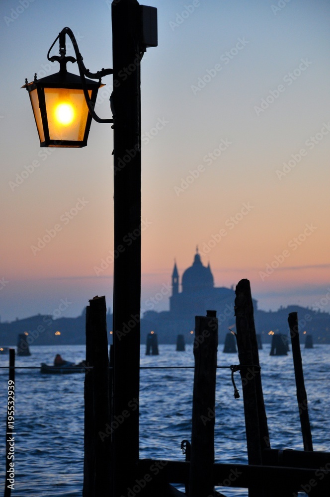 Venise, un soir d'hiver.