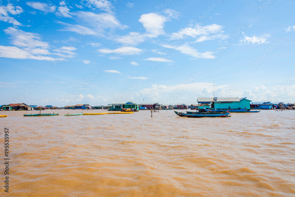Tonle Sap floating village, Cambodia Tonle Sap floating village, Cambodia