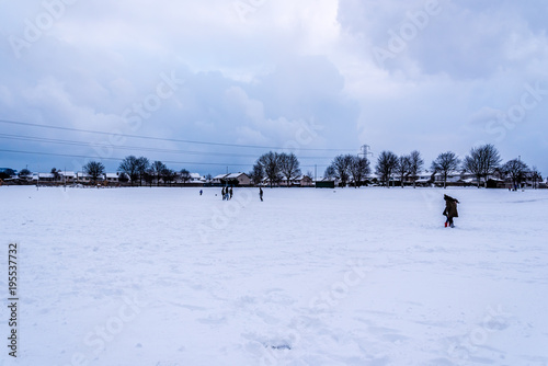 Snow Cloud Landscape