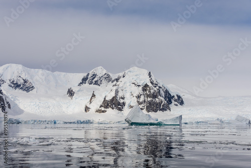 Iceberg in Antarctic sea