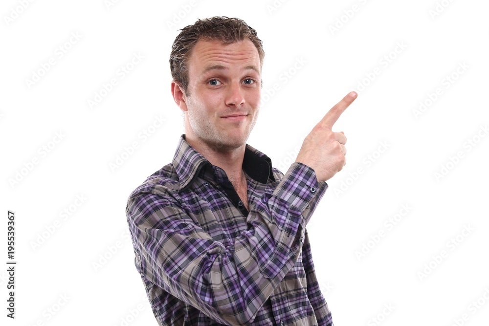 Caucasian man Caucasian man