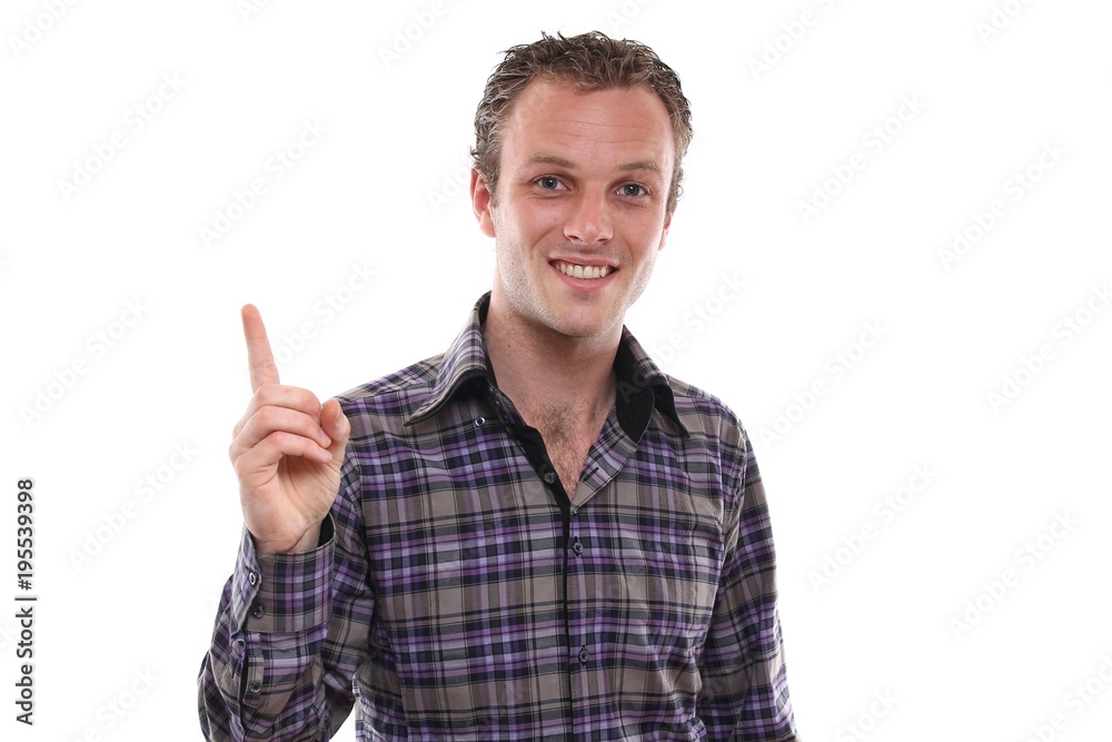 Caucasian man Caucasian man