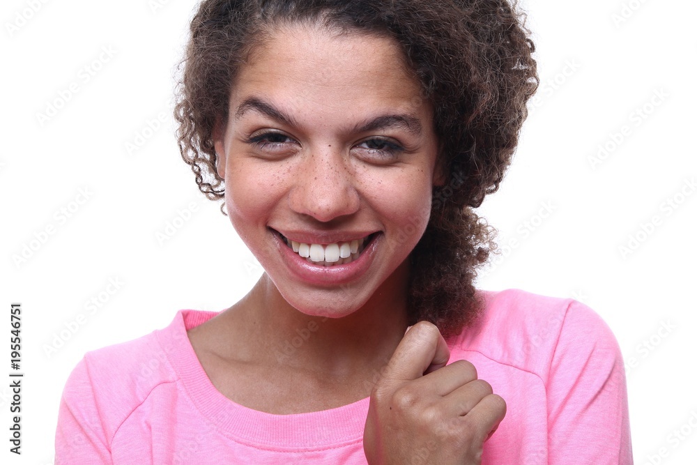 Beautiful afro woman Beautiful afro woman
