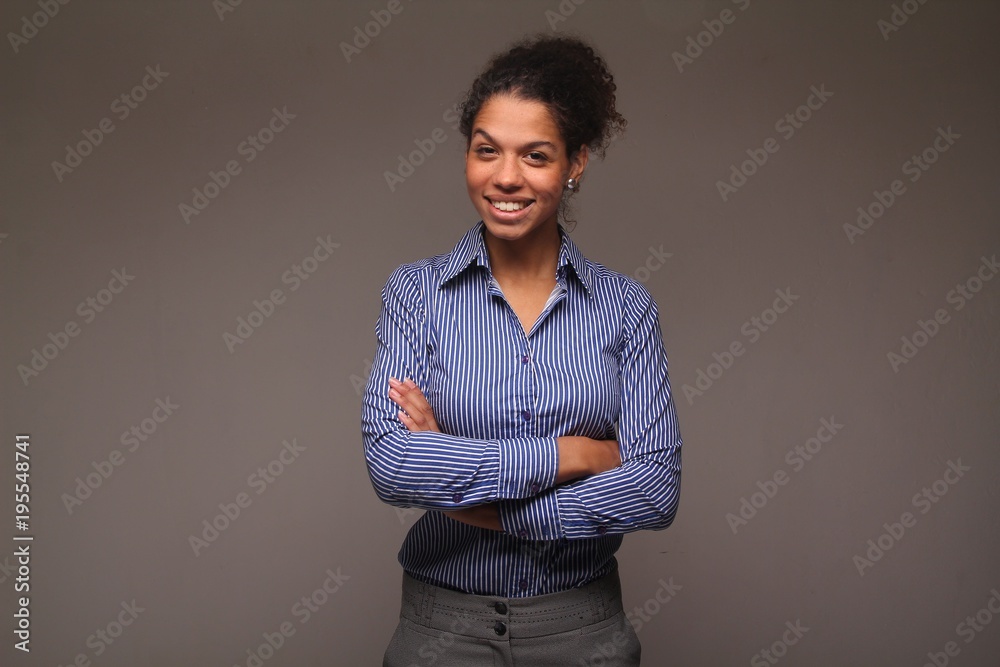 Afro woman Afro woman