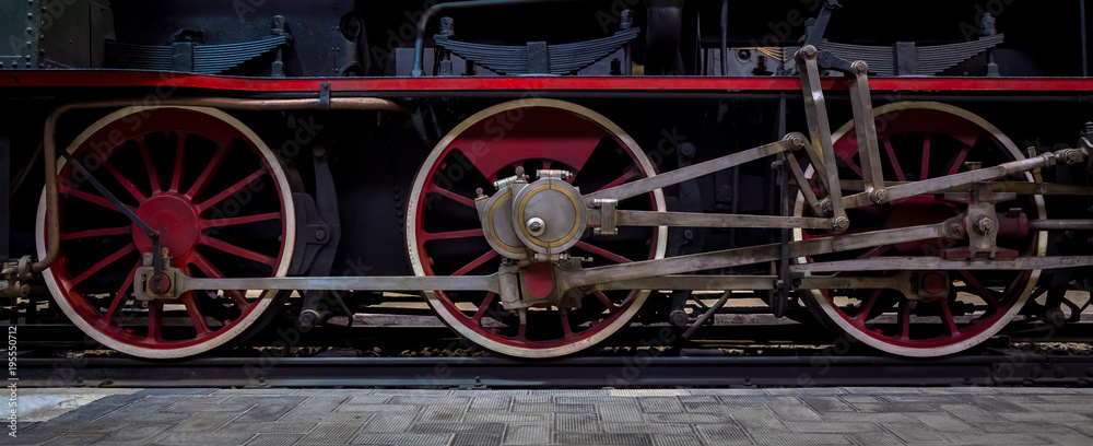 Steam Locomotive detail