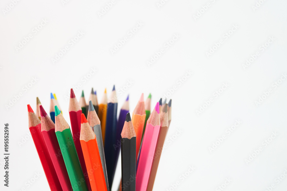 Colors are grouped on a white background Colors are grouped on a white background