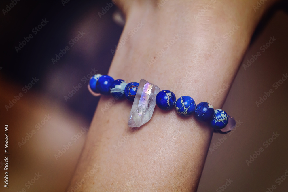 bohemian boho bracelets on female hand bohemian boho bracelets on female hand