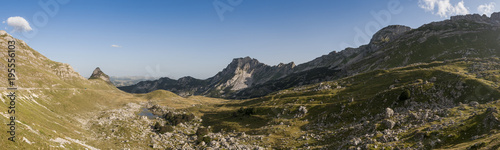 Mountain landscape at Durmitor national park photo