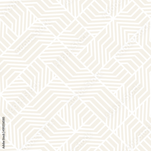 Vector seamless lattice pattern. Modern subtle texture with monochrome trellis. Repeating geometric grid. Simple design background.  