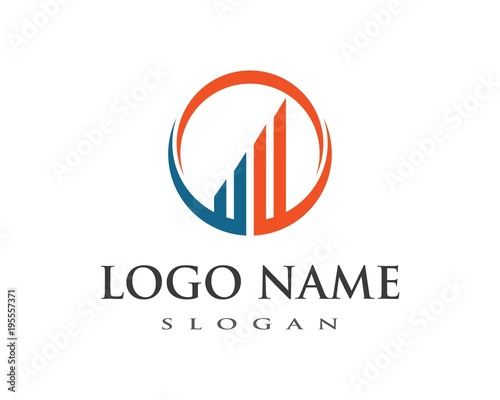 Free Download Business Finance professional logo template - GFXLoad