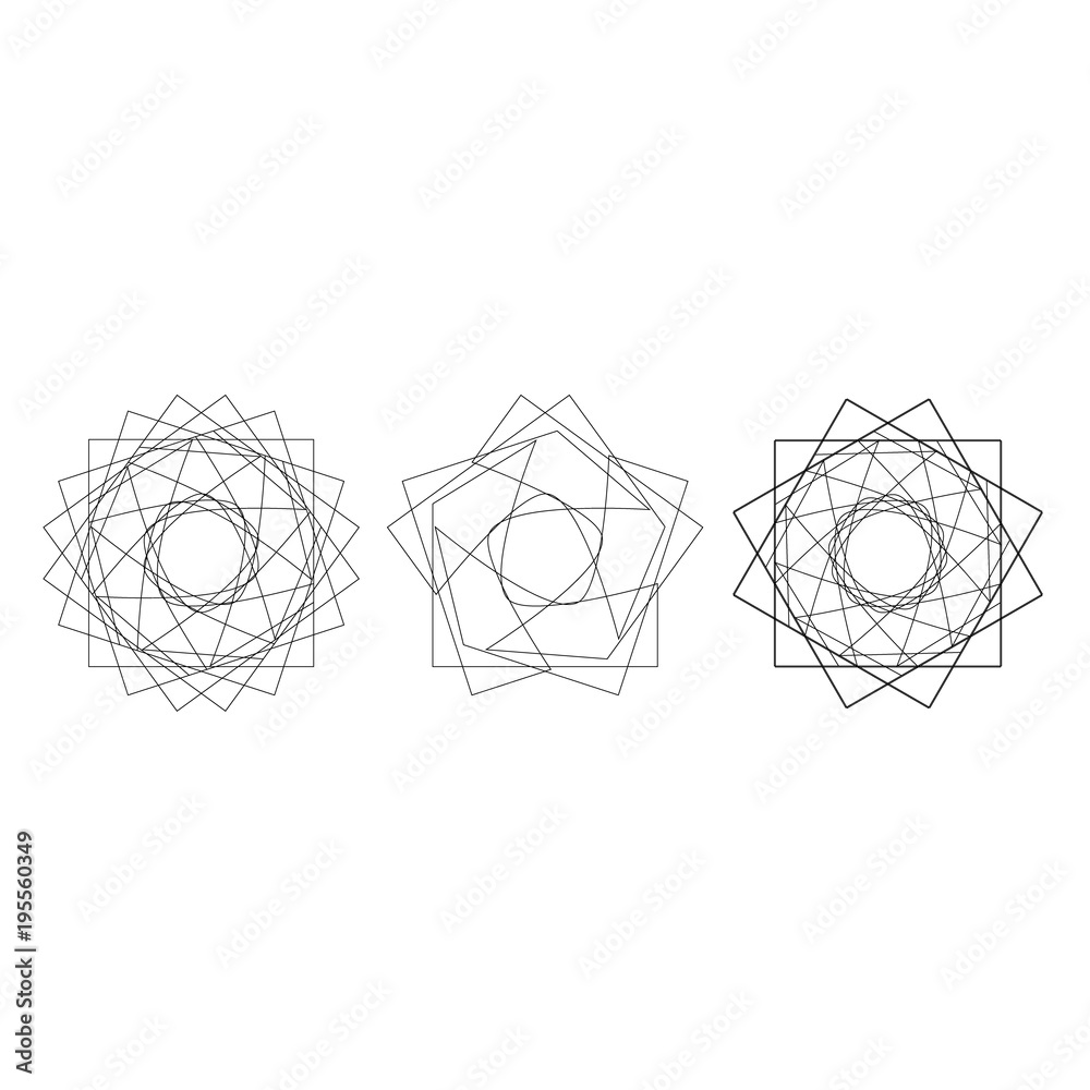 Holiday patterns of stars of snowflakes and flowers for gifts Holiday patterns of stars of snowflakes and flowers for gifts