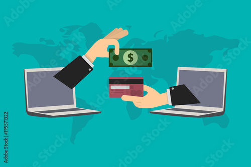 online transactions, credit card payment anywhere in the world
