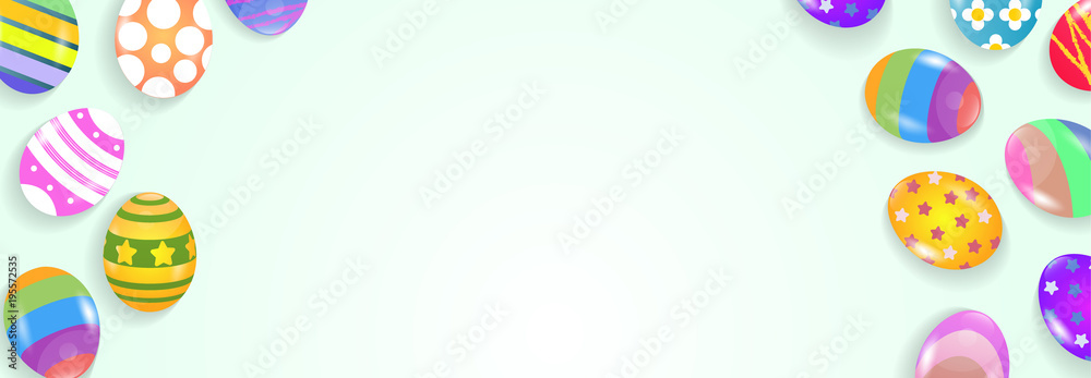 Happy easter background. vector illustration Happy easter background. vector illustration