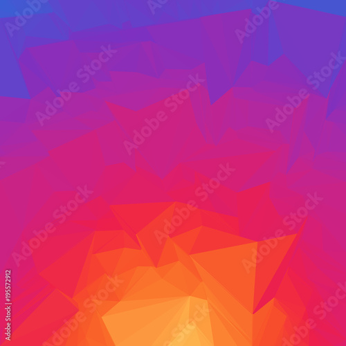 Abstract background with colorful triangles for magazines, booklets or mobile lock screen © swillklitch